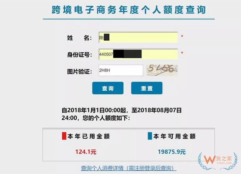 剁手節(jié)剛過(guò)，快來(lái)查查你的跨境電商個(gè)人額度用了多少！貨之家