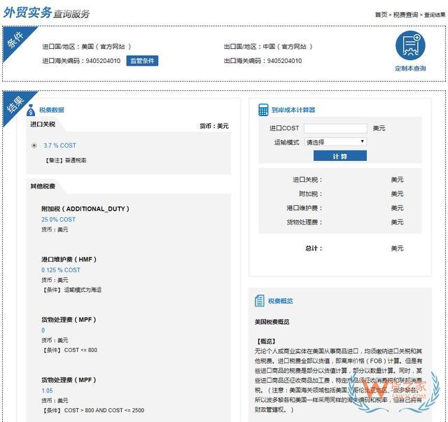 外貿(mào)必備7大網(wǎng)站，教你查詢各國進口關稅—貨之家
