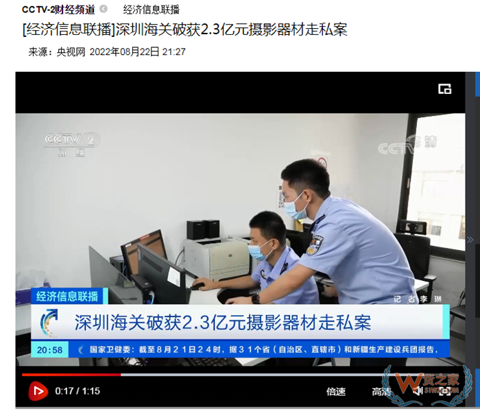 深圳海關(guān)破獲2.3億元攝影器材走私案,進(jìn)口攝影器材未來出路在哪里?