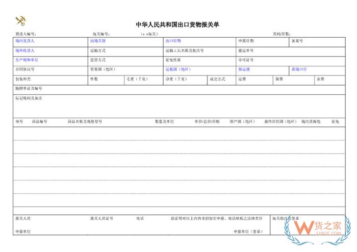 【報(bào)關(guān)單填寫(xiě)】報(bào)關(guān)單怎么填?報(bào)關(guān)單填制規(guī)范